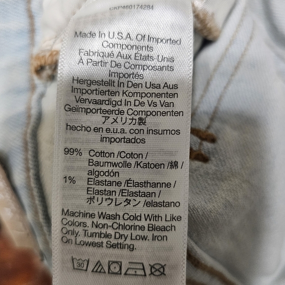 MADEWELL The Mid-rise Perfect Vintage Jean in Fitzgerald Wash Size 29 - Picture 9 of 10